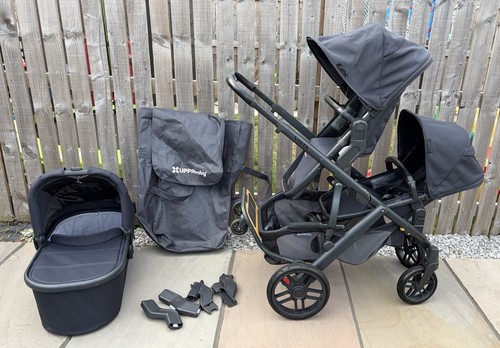 Uppababy vista black - vista, double