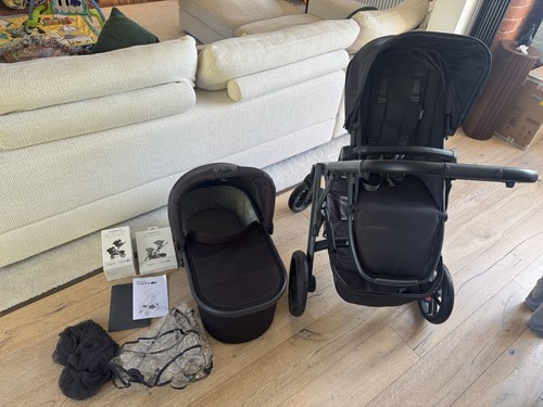 Uppababy vista black pram - vista, v2